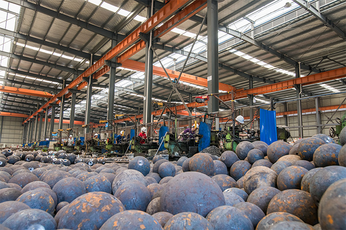 乐山网架配件车间