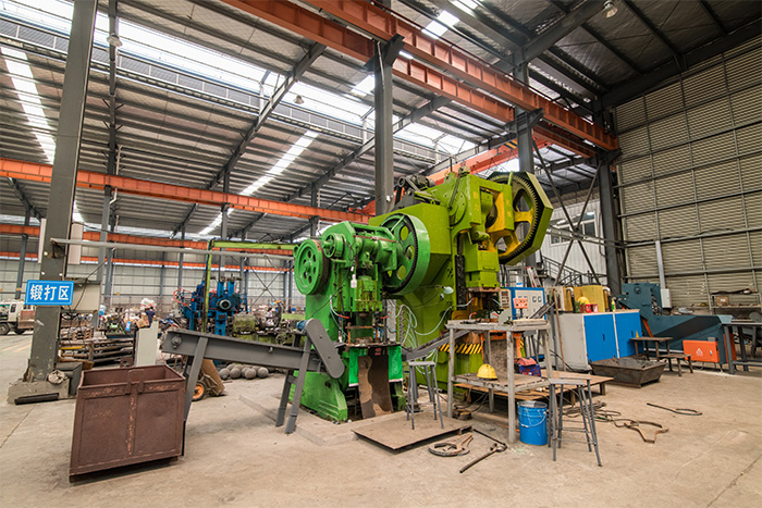 乐山网架配件-锥头加工车间